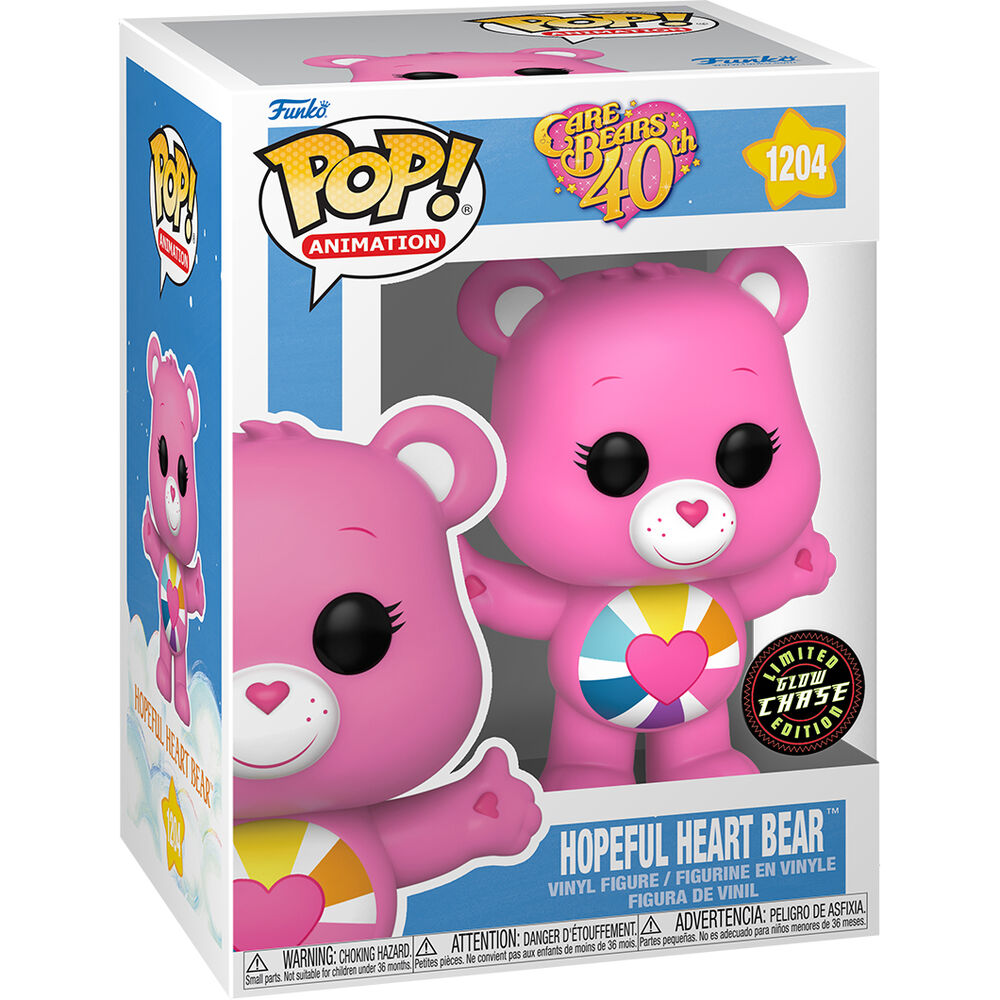 Figura Funko POP Care Bears 40th Anniversary Hopeful Heart Bear Chase