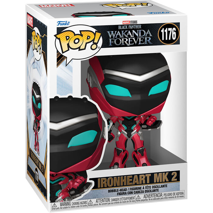 Figura Funko POP Marvel Black Panther Wakanda Forever Ironheart MK2