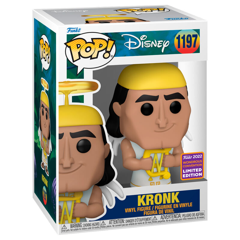 Figura Funko POP Disney El Emperador y sus Locuras Kronk Exclusive