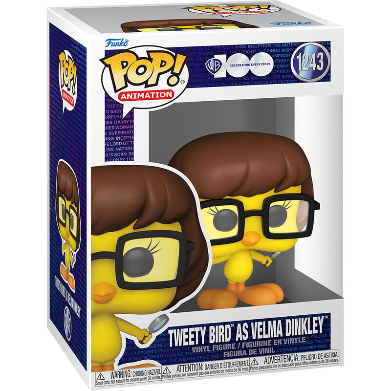 Figura Funko POP Looney Tunes Tweety Bird as Velma Dinkley