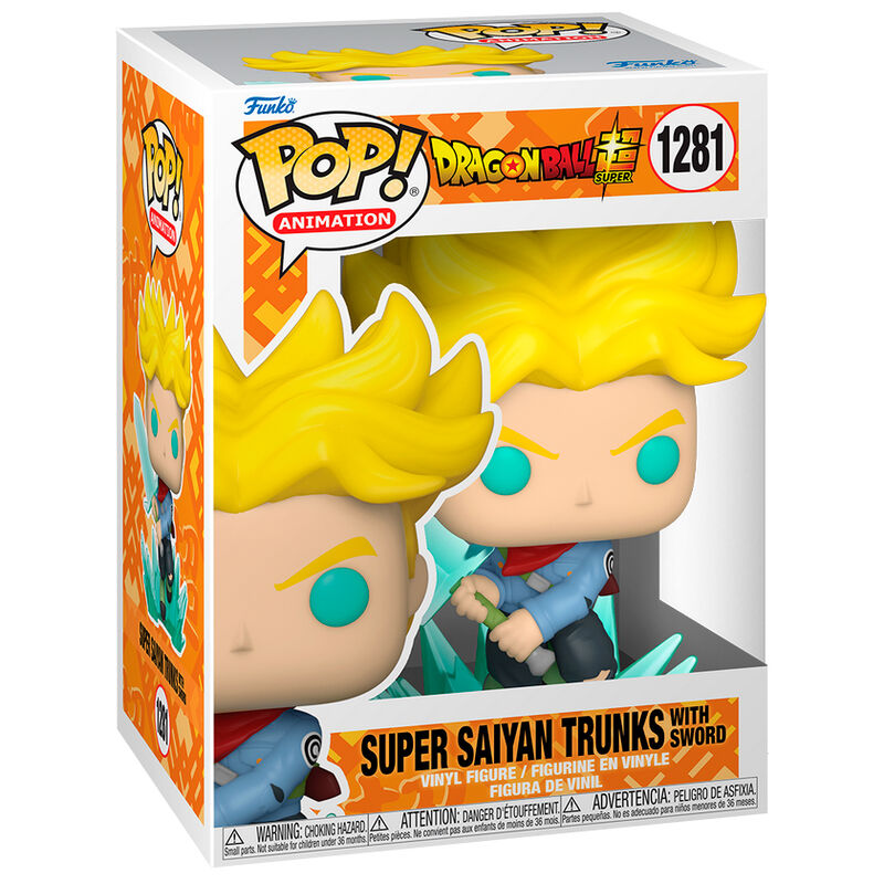 Figura Funko POP Dragon Ball Super Super Saiyan Trunks with Sword