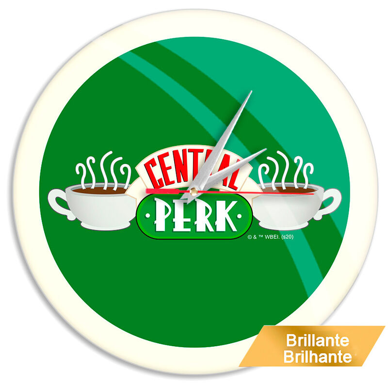 Relógio de parede Central Perk Friends
