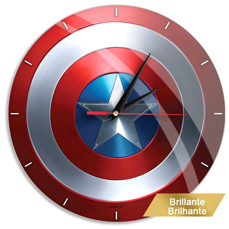 Relógio de parede Capitão América