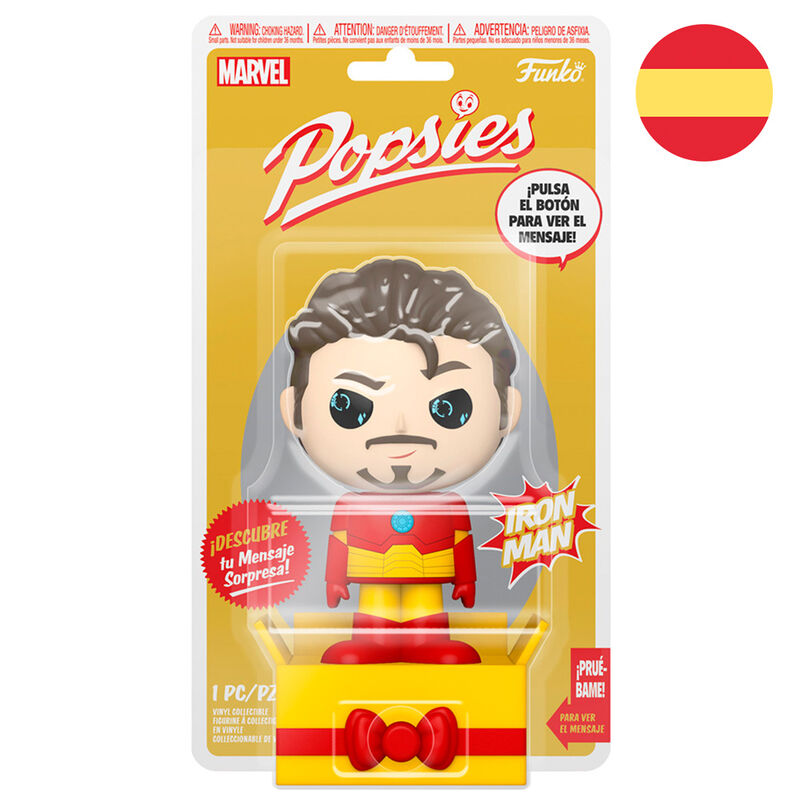 Figura Funko POPsies Marvel Iron Man Español