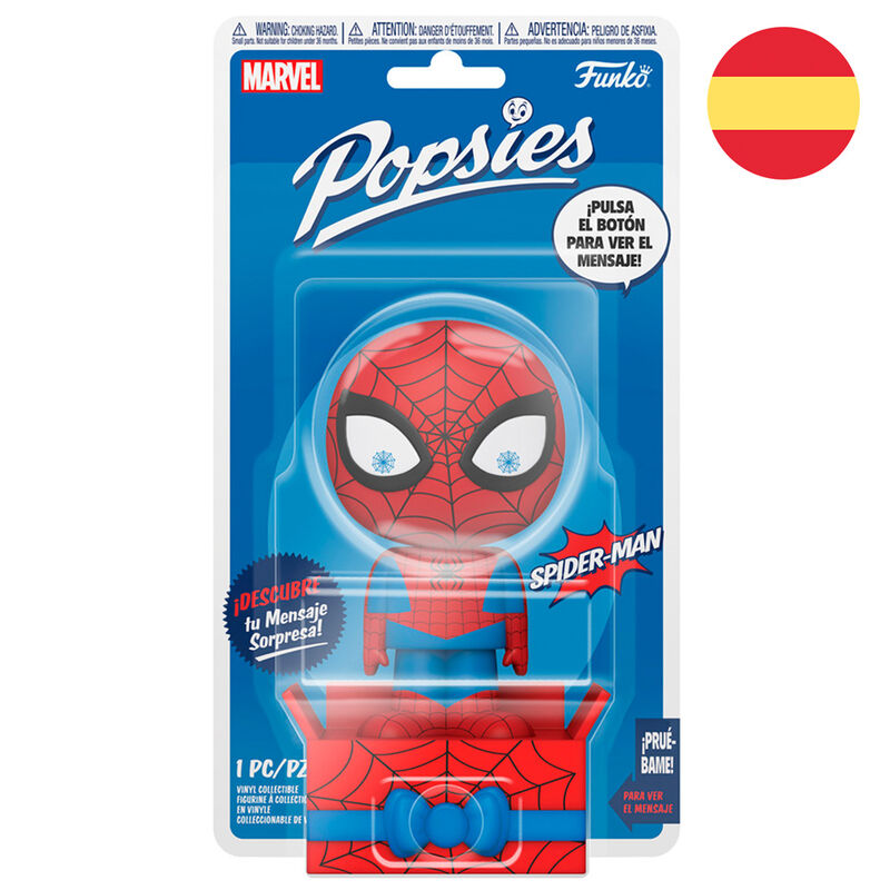 Figura Funko POPsies Marvel Spiderman Español