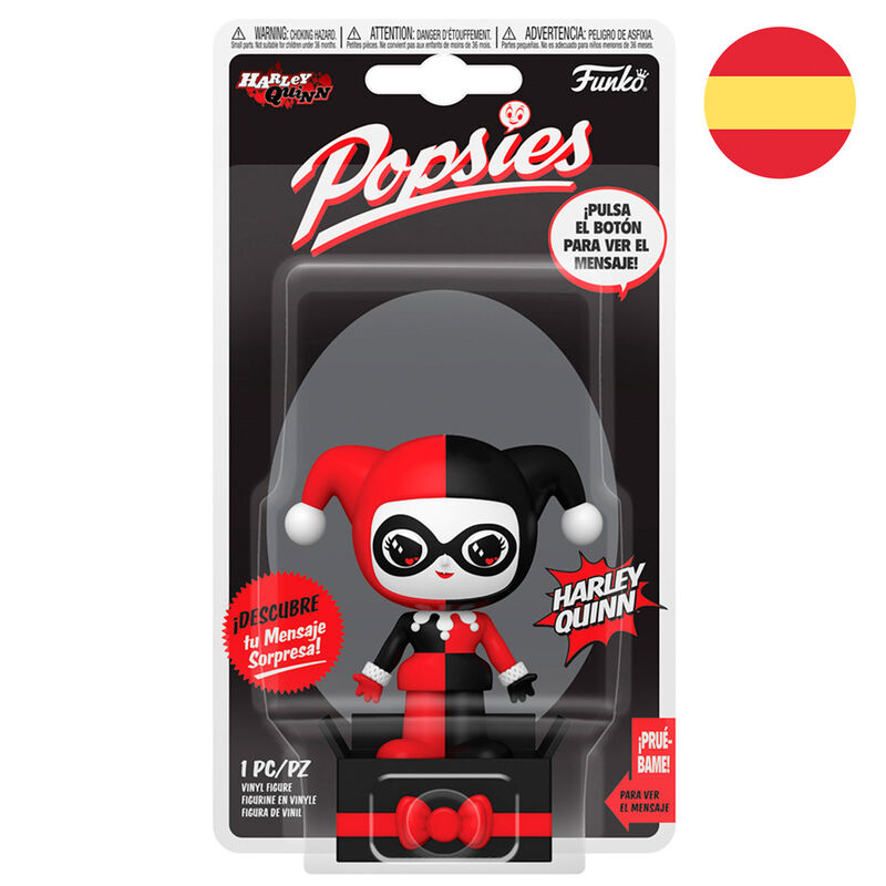 Figura Funko POPsies DC Comics Harley Quinn Español