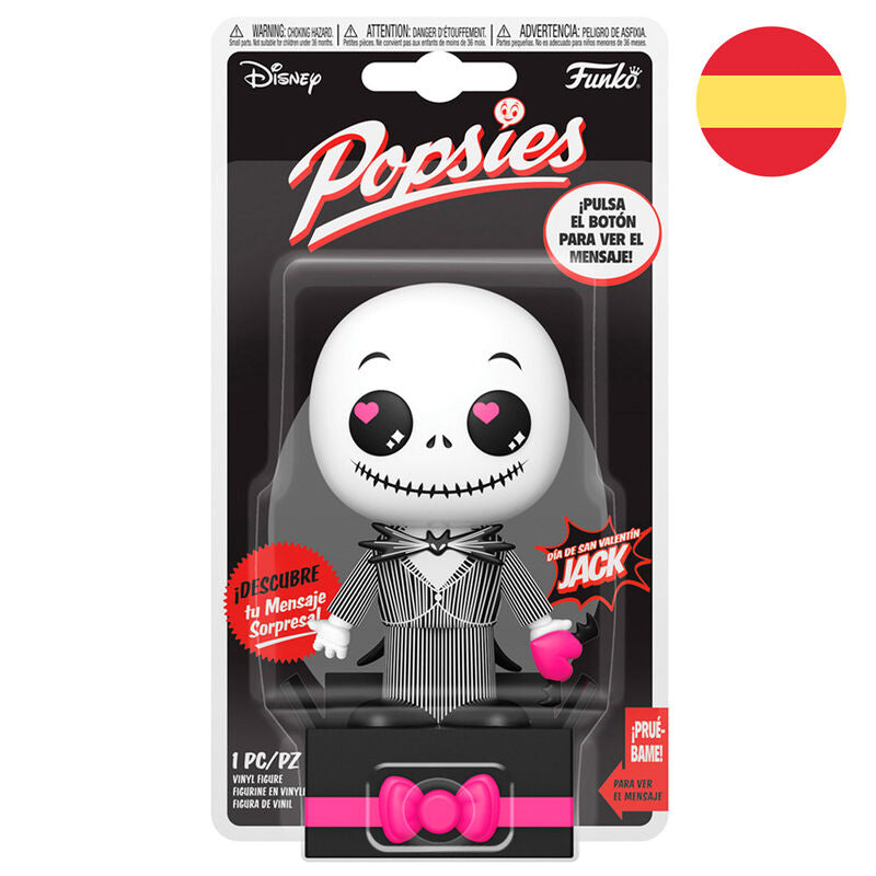 Figura Funko POPsies Disney Pesadilla Antes de Navidad Jack Español