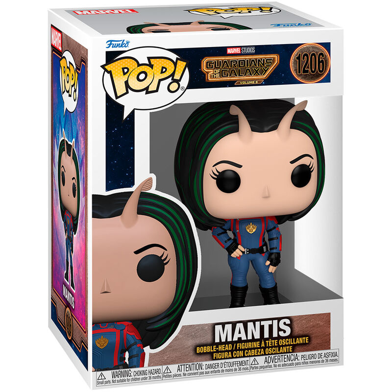 Figura Funko POP Marvel Guardianes de la Galaxia 3 Mantis