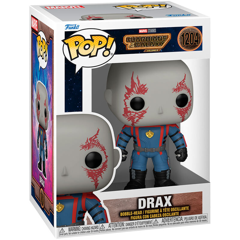 Figura Funko POP Marvel Guardianes de la Galaxia 3 Drax