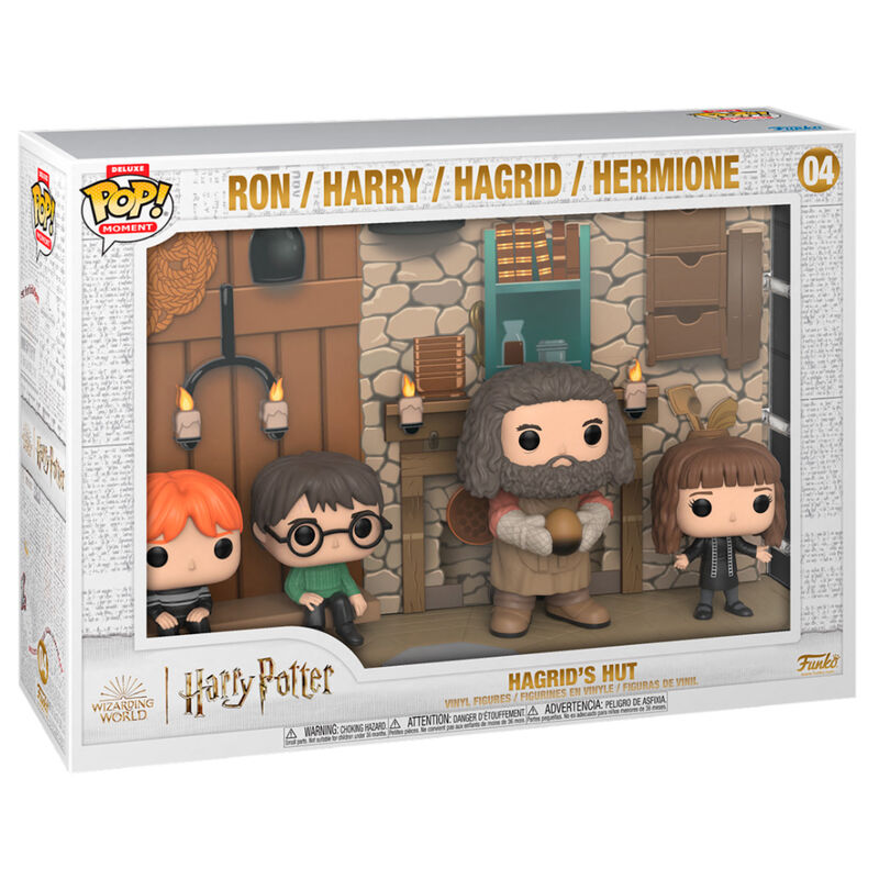 Figura Funko POP Moments Deluxe Harry Potter Hagrids Hut