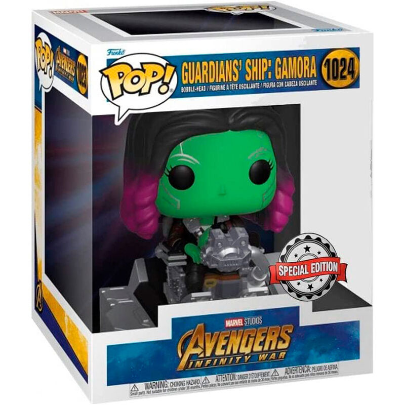 Figura Funko POP Marvel Avengers Infinity War Guardians Ship Gamora Exclusive