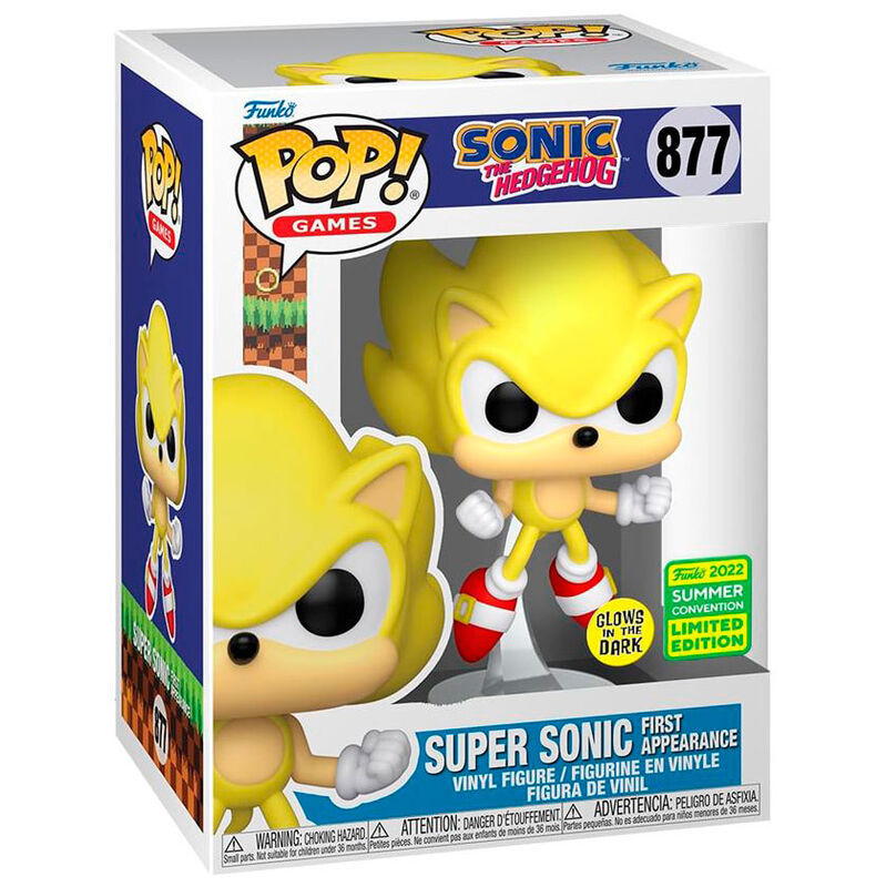 Figura Funko POP Sonic The Hedgehog Super Sonic Exclusive