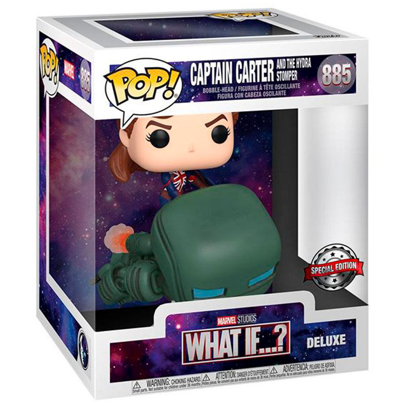 Figura Funko POP Marvel What If Captain Carter Exclusive