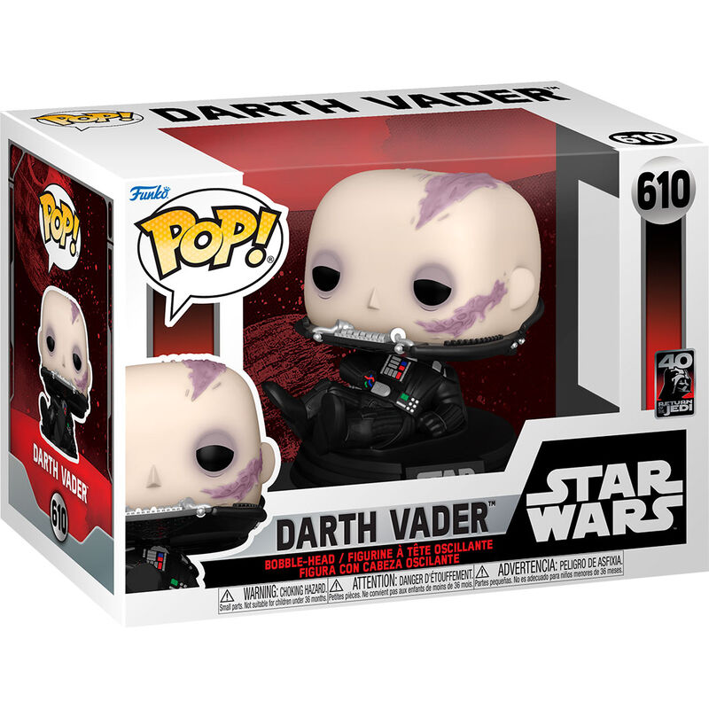 Figura Funko POP Star Wars 40th Darth Vader