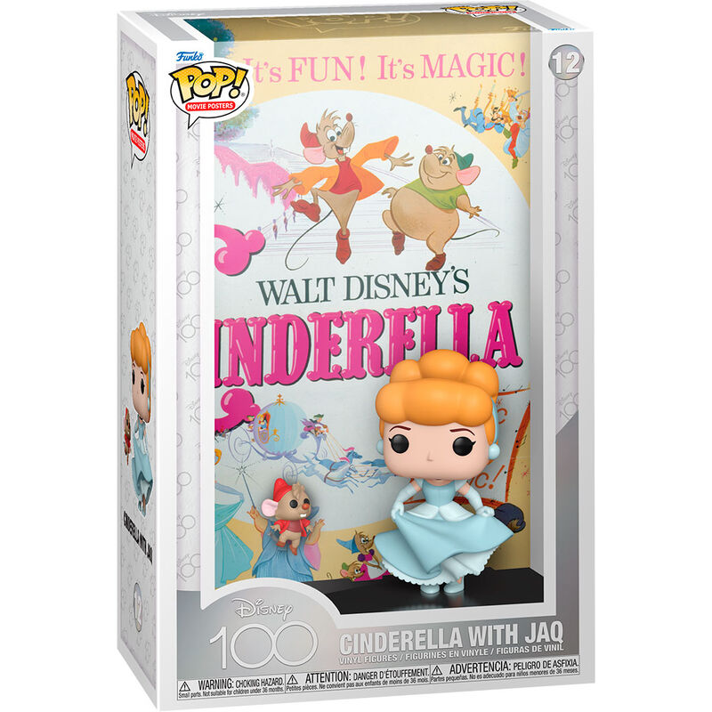 Figura Funko POP Movie Poster Disney 100Th Anniversary Cenicienta