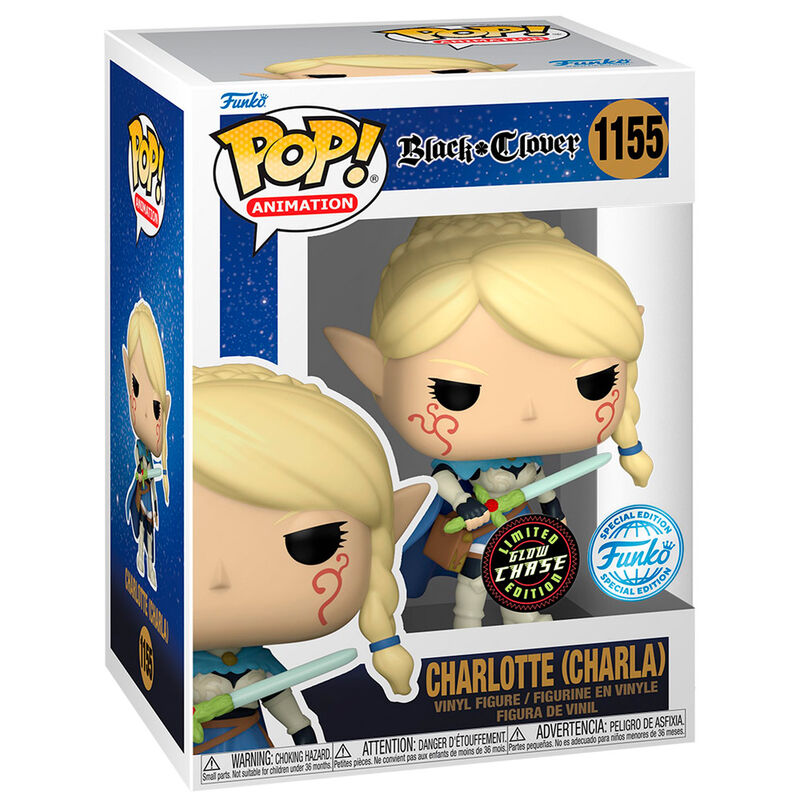 Figura Funko POP Black Clover Charlotte Chase Exclusive