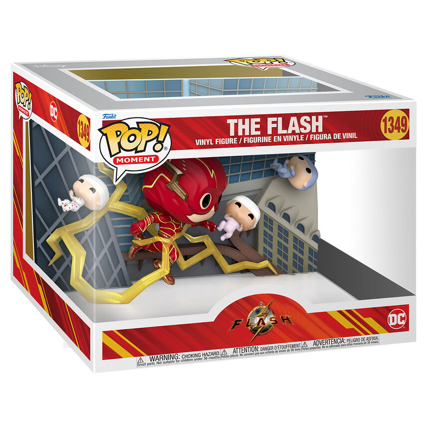 Figura Funko POP Moment DC Comics The Flash Baby Rescue