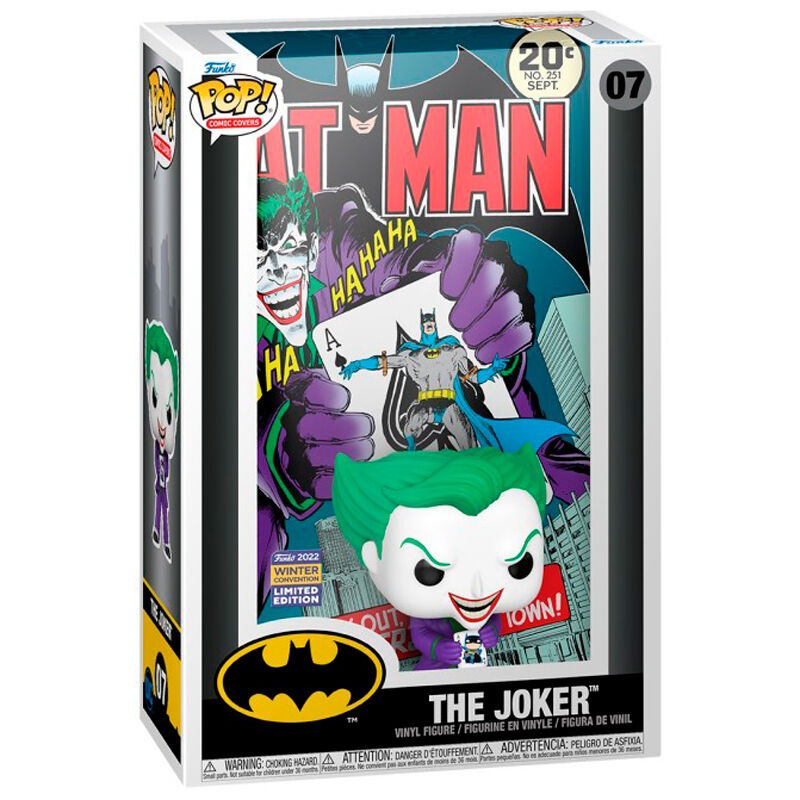 Figura Funko POP Comic Cover Batman The Joker Exclusive