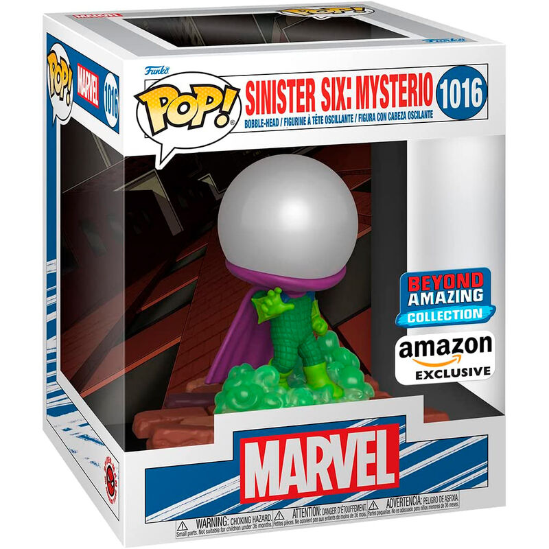 Figura Funko POP Deluxe Marvel Sinister Six Mysterio Exclusive