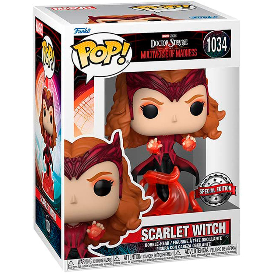 Figura Funko POP Marvel Doctor Strange Multiverse of Madness Scarlet Witch Exclusive