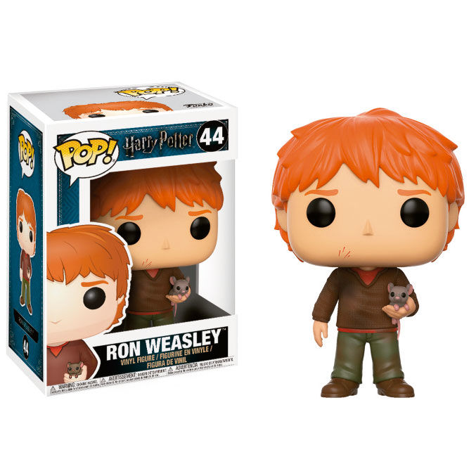 Figura Funko POP Harry Potter Ron Weasley with Scabbers