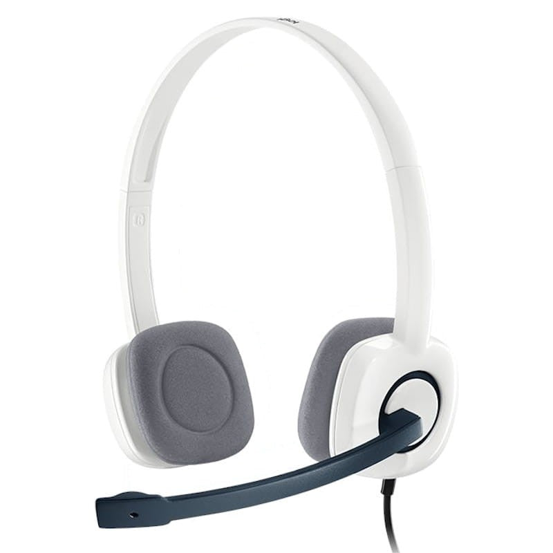 Logitech H150 Auscultadores com Microfone Branco