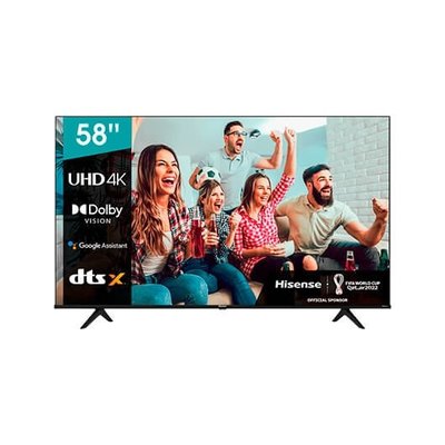 TV LED 58  HISENSE 58A6BG SMART TV 4K UHD