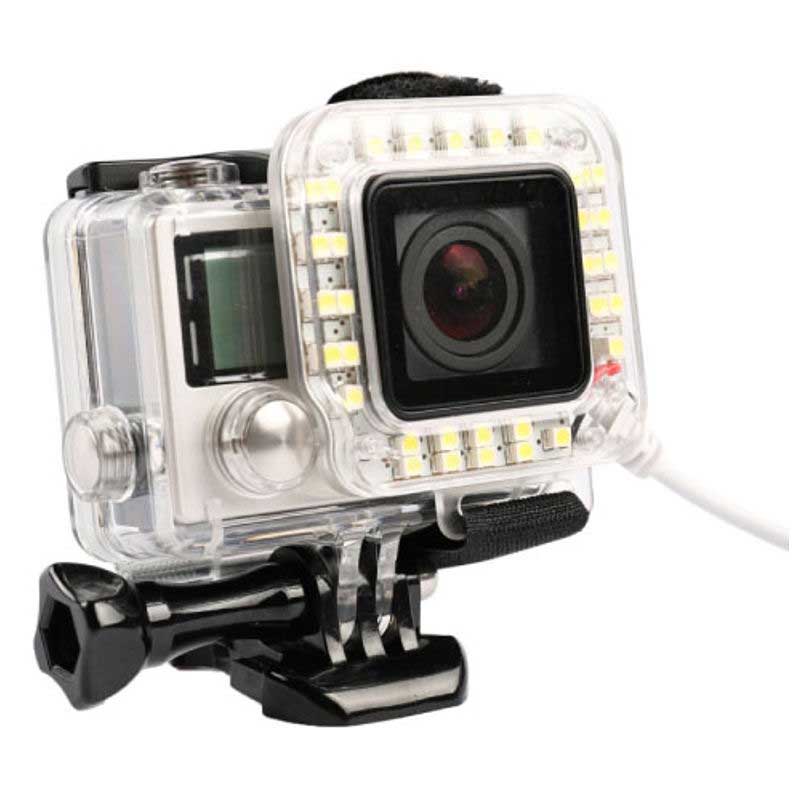 Lente com Luz  GoPro Hero 3 +/ Gopro Hero 4