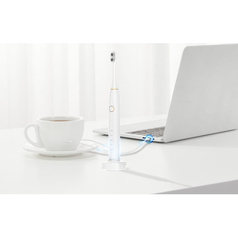 Escova de dentes Nandme NX8000 com 12 cabeças (branco)