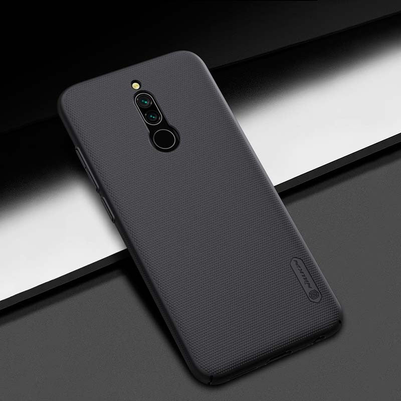 Nillkin Capa de borracha Frosted Xiaomi Redmi 8 (Preto)