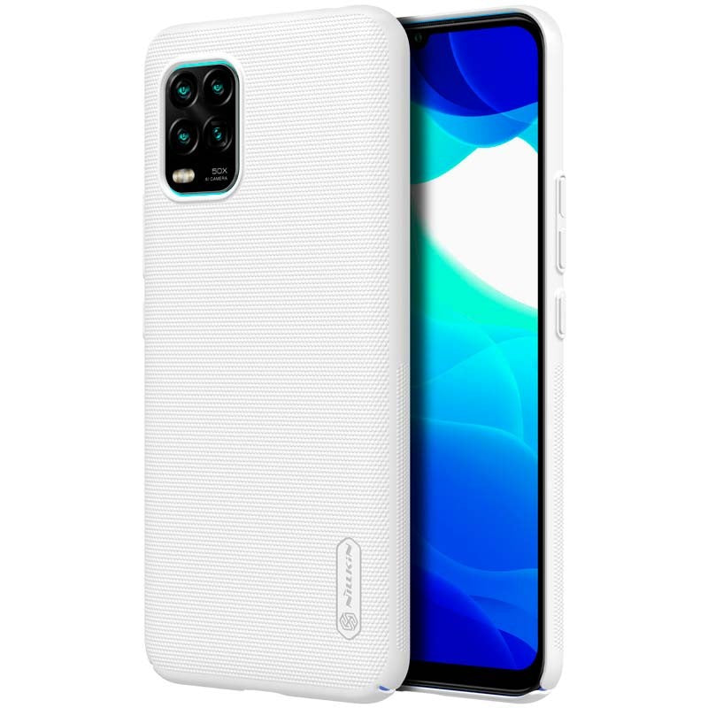 Nillkin Capa de borracha Frosted Xiaomi Mi 10 Lite (Preto)