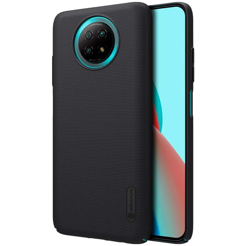 Nillkin Capa de borracha Frosted Xiaomi Redmi Note 9T 5G (Preto)
