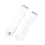 Pulseira Bracelete para Apple Watch 38mm  Silicone BRANCO - Multi4you®