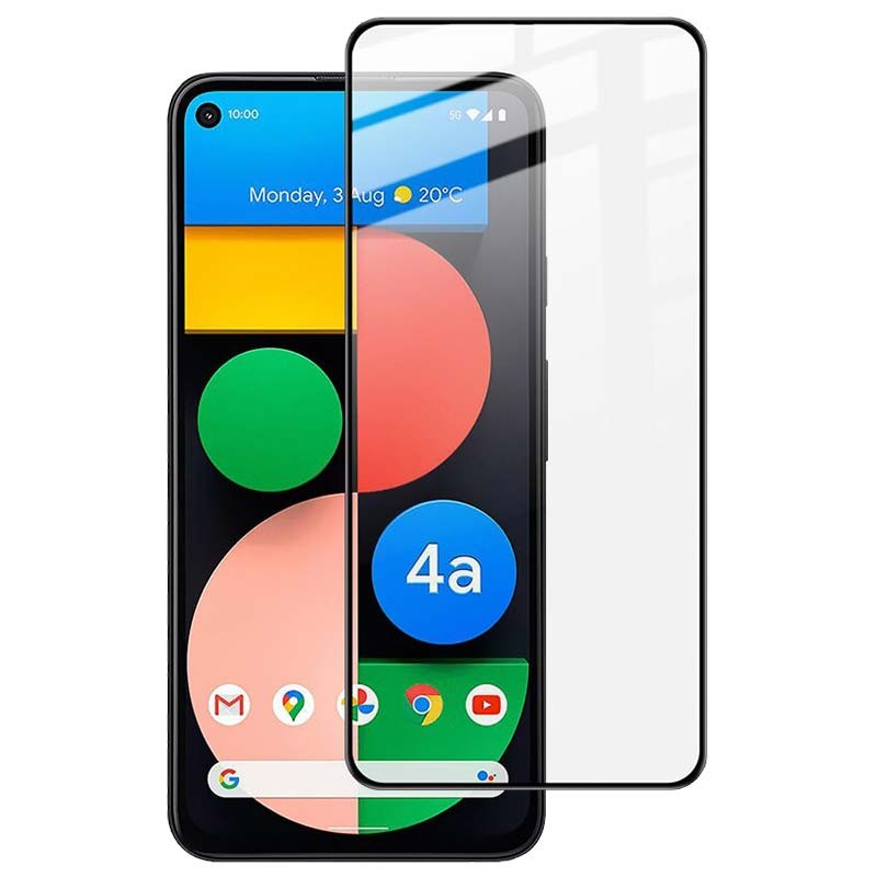 Protetor de vidro temperado Google Pixel 4a 5G Full Screen 3D