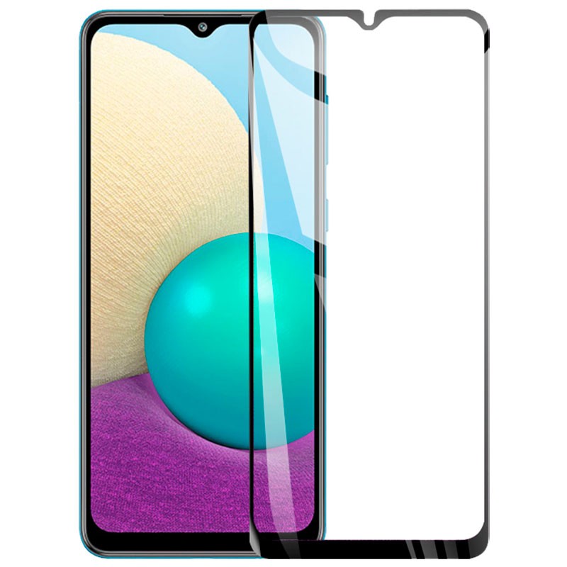 Protetor de vidro temperado Samsung Galaxy A02 A025 Full Screen 3D