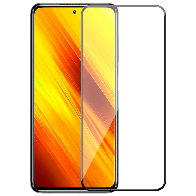 Protetor de vidro temperado Xiaomi POCO X3 NFC / POCO X3 Pro NFC Full Screen 3D