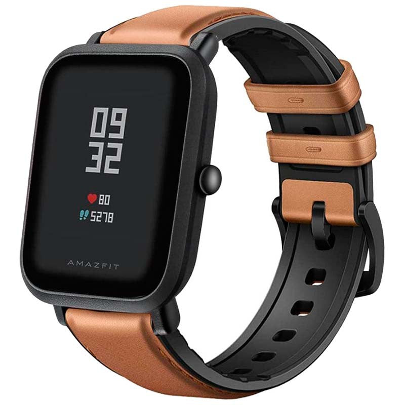 Pulseira de Substituição 22mm Xiaomi Amazfit Stratos 3 / Stratos 2S / Stratos / Pace / GTR 47mm / Ticwatch / Huawei / Samsung Cuoro Premium (Castanho)