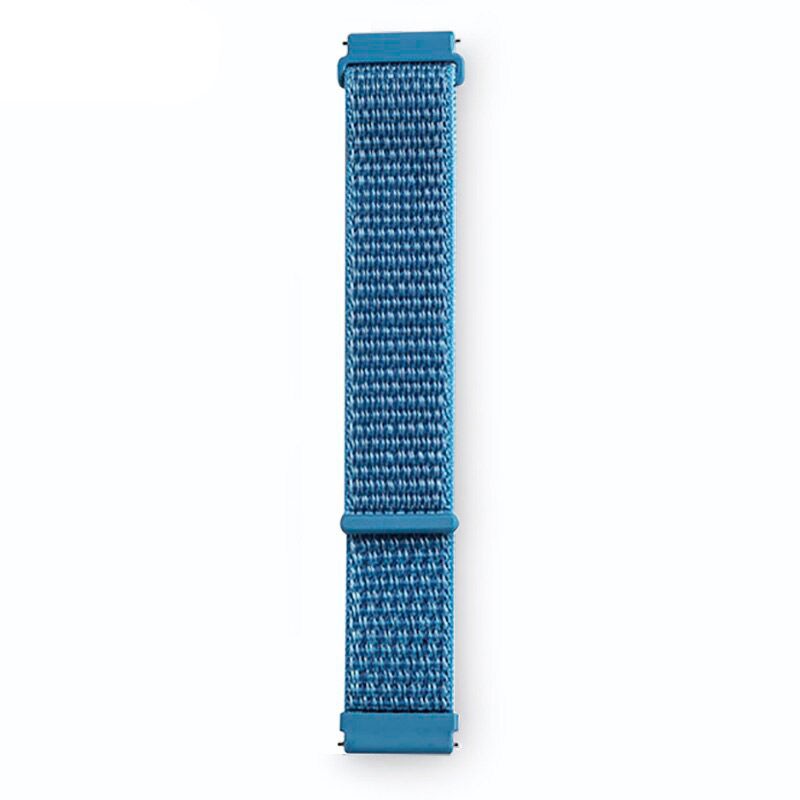Pulseira de Substituição 22mm Xiaomi Amazfit Stratos 3 / Stratos 2S / Stratos / Pace / GTR 47mm / Ticwatch / Huawei / Samsung Nylon (Azul)