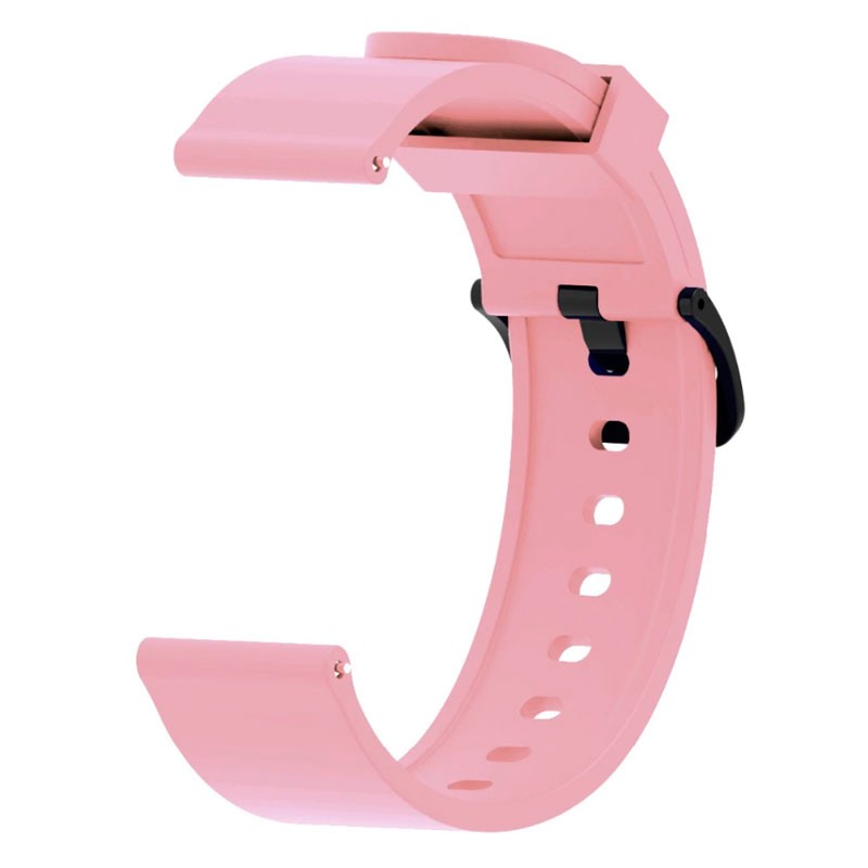 Pulseira de Substituição 20mm Xiaomi Amazfit GTS / Bip / Bip Lite / Bip S / GTR 42mm / Ticwatch / Huawei / Samsung Silicone Gum (Rosa)