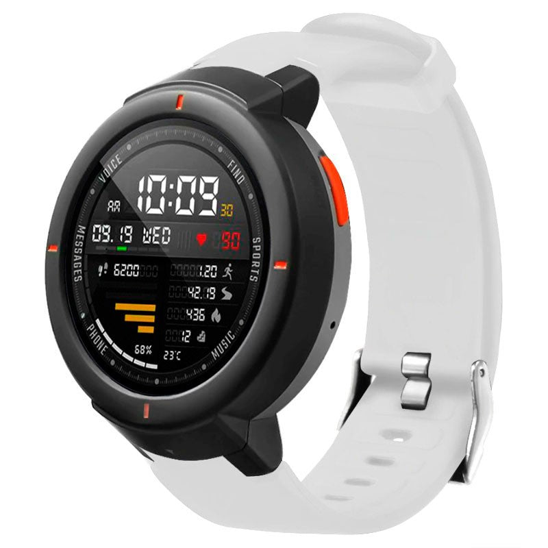 Substituição Pulseira Xiaomi Amazfit Verge / Verge Lite Silicone (Branco)