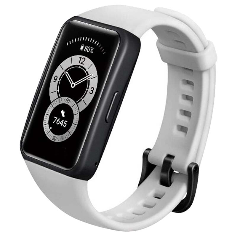 Pulseira de Substituição Huawei Band 6 / Honor Band 6 Silicone (Branco)