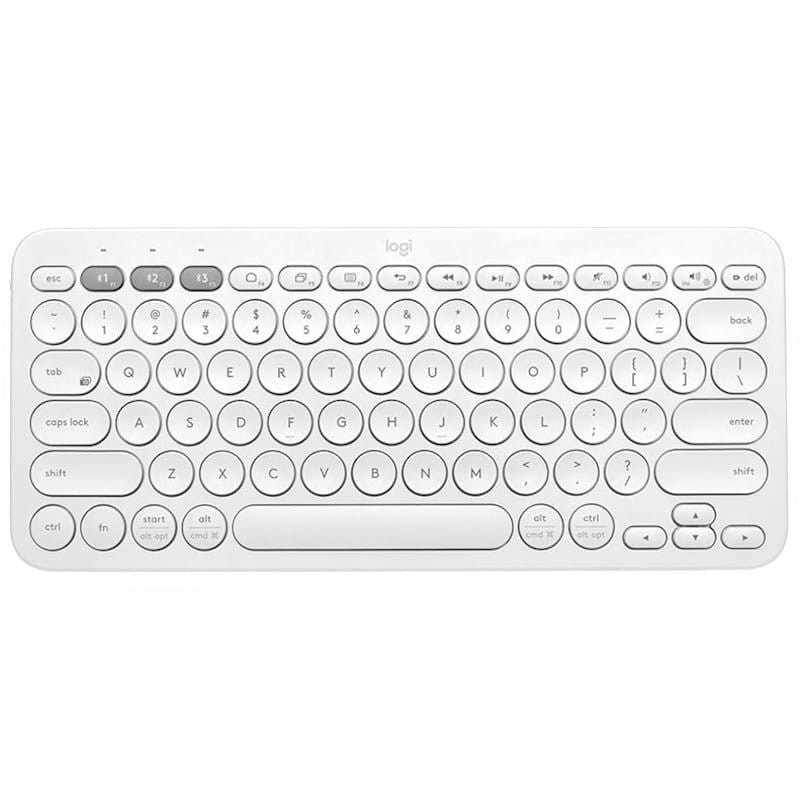 Teclado Sem Fio Logitech K380 Branco EN layout