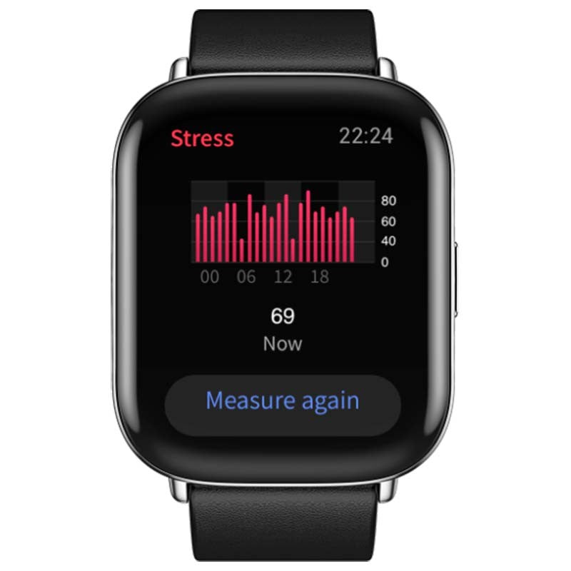 Amazfit Zepp E Square Couro (Preto)